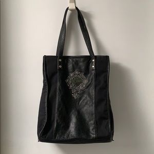 Harley Davidson leather tote